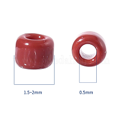 6000шт 5 цвета стеклянный бисер&nbsp;SEED-YW0001-15A