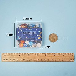 Кабошоны из стекла&nbsp;GLAA-SC0001-03A