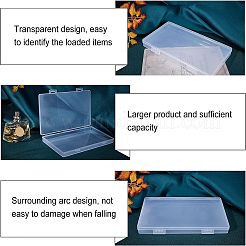 Прозрачные пластиковые бусины&nbsp;CON-FH0001-21B