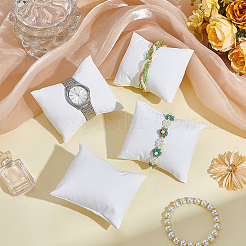 Подушки для демонстрации часов/браслетов из искусственной кожи&nbsp;ODIS-WH0043-198B