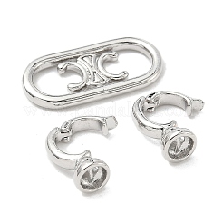 Латунь раз по сравнению с застежками&nbsp;KK-U059-35P