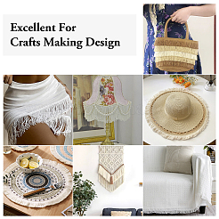 10 ярд хлопковой ленты для отделки бахромой&nbsp;OCOR-TA0001-49B