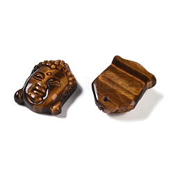 Резные подвески из натурального тигрового глаза&nbsp;G-I361-01B