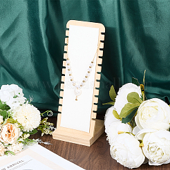 Подставки для хранения деревянных ожерелий с 12 слотом&nbsp;NDIS-WH20003-01C