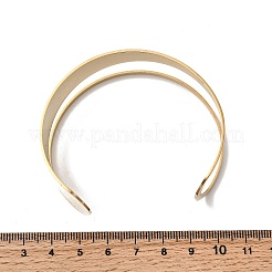 Браслеты-манжеты из нержавеющей стали 304&nbsp;BJEW-F521-01G