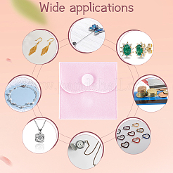 10шт бархатные мешочки для украшений&nbsp;AJEW-NB0005-66D