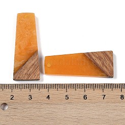 Подвески из смолы и дерева&nbsp;WOOD-F015-04C