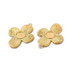 Ионное покрытие (ip) нержавеющая сталь 304 подвеска кабошон оправа STAS-I671-13G