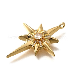 Латунные микро проложить кубического циркония подвески&nbsp;KK-U055-15G