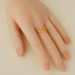 Регулируемые кольца для манжеты в форме сердца из нержавеющей стали 304.&nbsp;GG9585-2