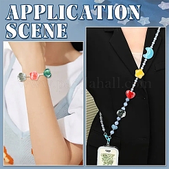 12 шт. 4 вида прозрачных смоляных бусин&nbsp;RESI-YW0005-79