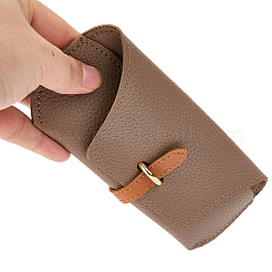 1шт прямоугольный футляр для очков из искусственной кожи&nbsp;AJEW-CN0005-51C