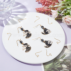 100 шт. 2 крючка для сережек из нержавеющей стали 304&nbsp;STAS-BBC0004-49