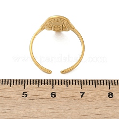 Регулируемые манжетные кольца из нержавеющей стали 304&nbsp;RJEW-Q015-01G-D