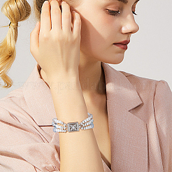 8 шт. латунные застежки-коробочки с прозрачным кубическим цирконием&nbsp;KK-DC0002-92