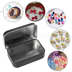 4 шт. железные шкатулки для хранения ювелирных изделий с откидной крышкой&nbsp;CON-SP0001-20A