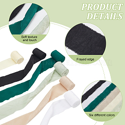 6 рулон полиэстеровых лент 6 цветов&nbsp;OCOR-BC0006-36A