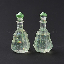 Муляж бутылки из прозрачной смолы кабошон&nbsp;RESI-E025-06A