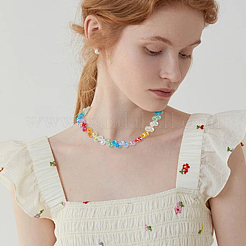 2 нить гальваника стеклянные бусины нити&nbsp;EGLA-SP0001-34