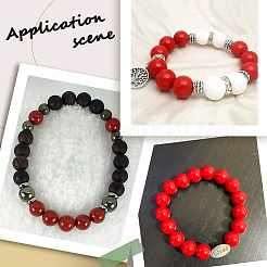 Непрозрачные акриловые бусины&nbsp;MACR-SP0001-85A