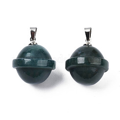 Природного индийского агата подвески&nbsp;PORC-T132-053B