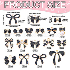 60шт 15 стиля подвески из сплава с эмалью&nbsp;ENAM-TA0003-05A