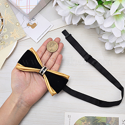 Галстуки-бабочки из искусственной кожи&nbsp;AJEW-WH20020-441C