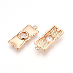 Латунные микро проложить кубического циркония подвески&nbsp;ZIRC-T016-16