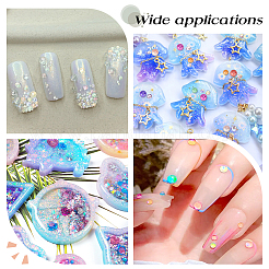 15 прозрачная стеклянная бусина&nbsp;GLAA-OC0001-39