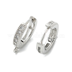 Латунные серьги-обручи&nbsp;KK-L152-20P