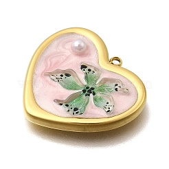 Подвески из нержавеющей стали 304 с эмалью&nbsp;STAS-Z161-01G