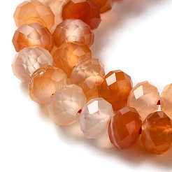 Натуральный полосатый агат / полосатые агатовые бусы&nbsp;G-E605-A02-01H