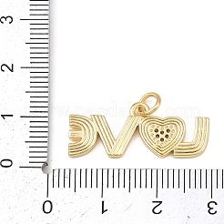 Латунные микро проложить кубического циркония подвески&nbsp;KK-G544-37G