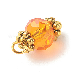 Подвеска из гальванических стеклянных бусин&nbsp;PALLOY-JF01344