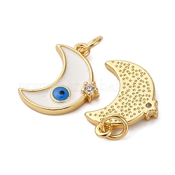 Латунные микро проложить кубического циркония подвески&nbsp;KK-D390-13G