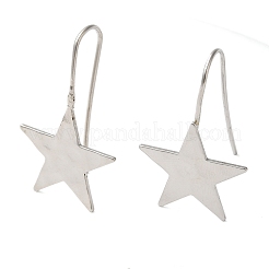 Латунные серьги-пусеты и крючок для сережек&nbsp;KK-XCP0001-85