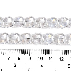 Стеклянные бусины с гальваническим покрытием &nbsp;EGLA-N012-07A