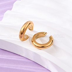 Серьги-манжеты из нержавеющей стали 304 в форме буквы С&nbsp;EJEW-A131-04C-G