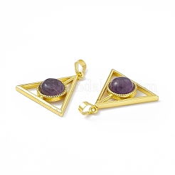 Подвески из натурального аметиста &nbsp;G-H283-05D