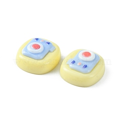 Непрозрачные милые мультяшные смоляные кабошоны&nbsp;CRES-O006-06A