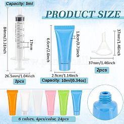 Пластиковая многоразовая бутылочка с мягкой трубкой&nbsp;TOOL-BC0002-70B