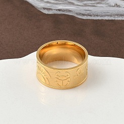 Кольца из нержавеющей стали 304 для женщин&nbsp;LS-RJEW-F195-04G