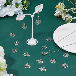 120 шт. Подвески из сплава в тибетском стиле&nbsp;TIBE-DC0001-14B