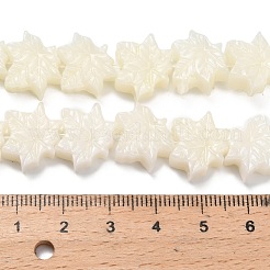 Резные бусины из синтетического коралла&nbsp;BSHE-H114-02B