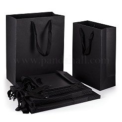 15 шт. 3 размера прямоугольные бумажные подарочные сумки для хранения с ручкой&nbsp;ABAG-TA0001-73B