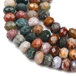 Натуральный океанский агат&nbsp;G-C259-A32-5x8mm