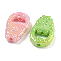 Переливающиеся акриловые бусины с УФ-покрытием&nbsp;OACR-G039-23