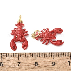 Латунь эмаль подвески&nbsp;KK-D019-27G