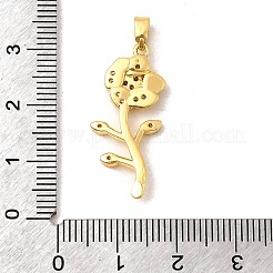 Латунные микро проложить кубического циркония подвески&nbsp;KK-C113-04G