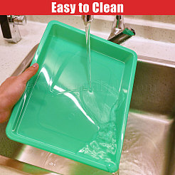 12 шт. 4-х цветные пластиковые лотки для ювелирных изделий&nbsp;AJEW-CA0005-17